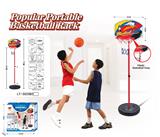 OBL911774 - Plastic hoop vertical basketball stand 2 sections 13 cm basketball