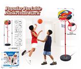 OBL911775 - Plastic hoop vertical basketball stand 3-section 13cm basketball