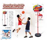 OBL911777 - Metal hoop vertical basketball stand 4-section 13cm basketball