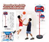 OBL911780 - Metal hoop vertical basketball stand 4-section 15cm basketball