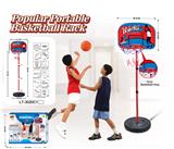 OBL911781 - Metal hoop vertical basketball stand 3-section 15cm basketball