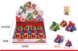 OBL911799 - AVENGER CARTOON INERTIA CAR (12 PIECES / BOX)