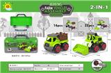 OBL911866 - 拆装工程车(运载车+推土车)