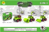 OBL911868 - 拆装工程车(运载车+铲草车+推土车)