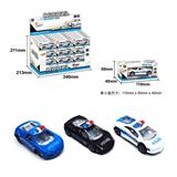OBL912287 - 三款合金回力仿真警车