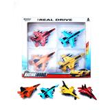 OBL912301 - 4款合金回力战斗飞机