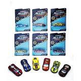 OBL912304 - 六款合金回力仿真车