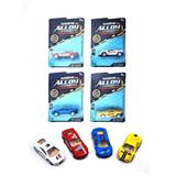 OBL912305 - 4款合金回力仿真跑车