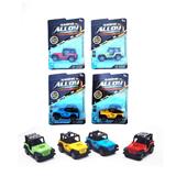 OBL912306 - 四款合金回力越野车