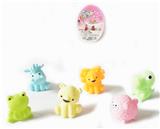 OBL913550 - 搪胶动物套浴
室玩具