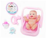 OBL913607 - 8寸搪胶娃娃配
提篮过家家套
装