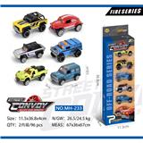 OBL913646 - 合金滑行越野车6只装