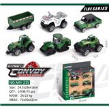 OBL913648 - 合金滑行农夫车6只装