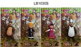 OBL914068 - 4.5-6寸玛莎与熊公仔单只散装4款