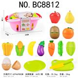 OBL914345 - 蔬果切切乐小篮17件套