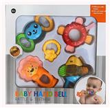 OBL914429 - 牙胶摇铃套装 4PCS