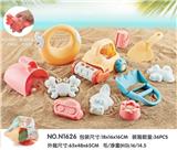OBL914440 - 软胶沙滩戏水玩具11PCS