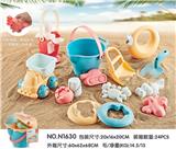 OBL914444 - 软胶沙滩戏水玩具14PCS