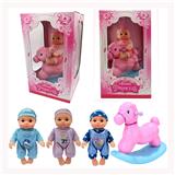 OBL914631 - 10寸四声男娃配摇摆马礼盒