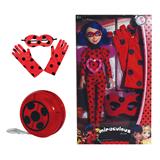 OBL915292 - 22寸空身第5代瓢虫女孩带主题曲音乐带翅膀带手套悠悠球眼罩