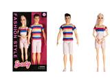 OBL915497 - 11.5 inch live 12 joint fashion couple Barbie live hand man 2 one box
