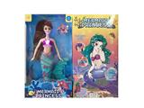 OBL915502 - 12 inch live mermaid with light music Barbie