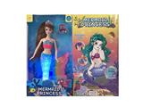 OBL915506 - 12 inch live mermaid with light music Barbie