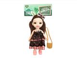 OBL915574 - 6 inch solid 12 joints real little Lori 3D real eye drops with a small bag