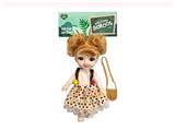 OBL915578 - 6 inch solid 12 joints real little Lori 3D real eye drops with a small bag