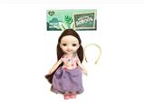 OBL915583 - 6 inch solid 12 joints real little Lori 3D real eye drops with a small bag