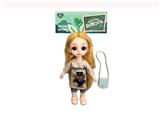 OBL915596 - 6 inch solid 12 joints real little Lori 3D real eye drops with a small bag