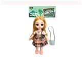 OBL915598 - 6 inch solid 12 joints real little Lori 3D real eye drops with a small bag