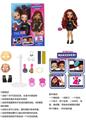OBL915614 - FAIL. FIX.9 inch 11 joint solid 3D true eye drops face make-up Barbie hair with fragrance. Dolls come with 11 different surprise accessories. A dress for fashion