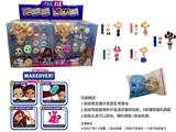 OBL915620 - FAIL. FIX.6 inch solid 3D true eye change face make-up fashion Barbie hair with fragrance. Dolls with 2 cookie blistering accessories mixed. 5 6PC