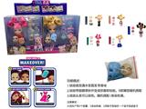 OBL915623 - FAIL. FIX.6 inch solid 3D true eye change face make-up fashion Barbie hair with fragrance. Dolls with 2 hanger blister accessories mixed. 5 6PC