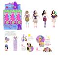 OBL915631 - 2nd generation 11.5 inch real Avatar color-changing Barbie. With 5 different surprise accessories, doll 360 degree rotation, 4 random mix 6PCS