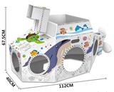 OBL915886 - 飞机3D涂色拼图（带
音乐）