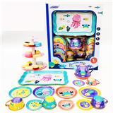 OBL918670 - 海洋茶具甜品塔礼盒套装