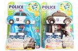OBL918966 - 全自动警车电动泡泡枪（2色混装）