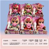 OBL919400 - 8寸全身搪胶会喝水流眼泪哭泣娃娃带4声IC