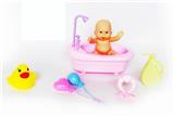 OBL920001 - 搪胶娃娃配新款浴盆套装