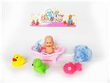 OBL920005 - 搪胶娃娃配浴缸套装