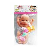 OBL920007 - 10寸全身搪胶娃娃过家家套装