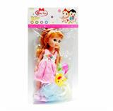 OBL920009 - 12寸空身搪胶头女娃洗澡套装