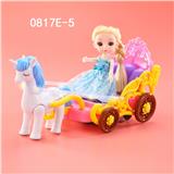 OBL921603 - 电动万向马车/灯笼
（6寸13关节公主）