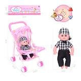 OBL925774 - 31CM/14寸男娃娃配铁推车带IC（包AG13*3粒）