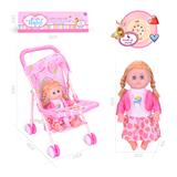 OBL925801 - 31CM/14寸女娃娃配铁推车带IC（包AG13*3粒）