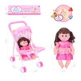 OBL925802 - 31CM/14寸女娃娃配铁推车带IC（包AG13*3粒）