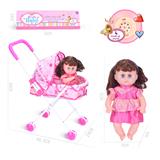 OBL925812 - 31CM/14寸女娃娃配铁推车带IC（包AG13*3粒）