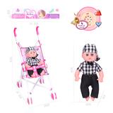 OBL926255 - 14寸公仔娃娃配铁推车
带IC（包电）